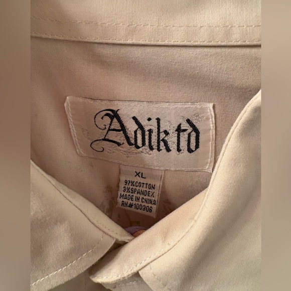 Men’s Button down Western Shirt - Picture 2 of 3